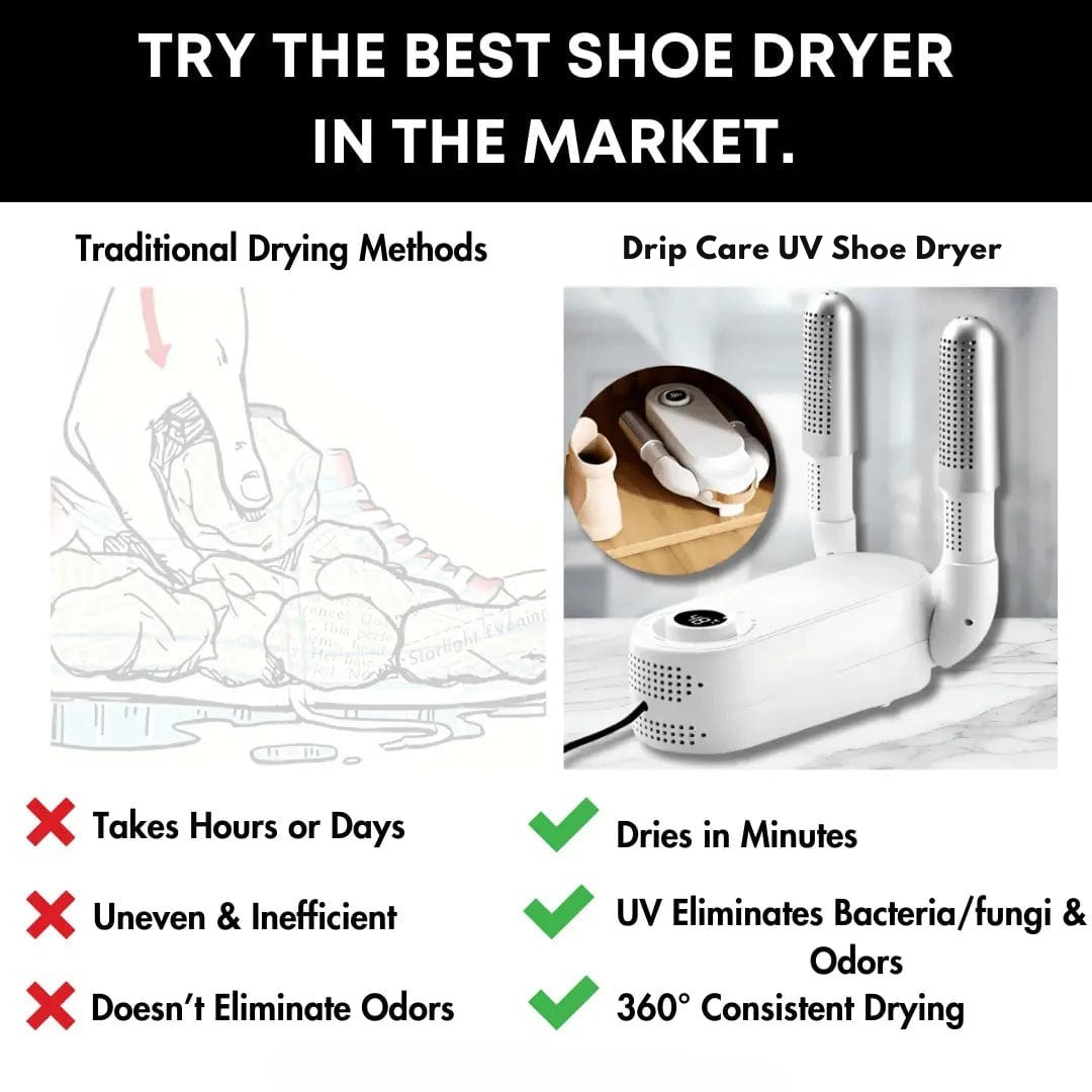 Drip Care - UV Deodorizing Shoe Dryer